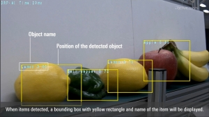 RZ/V2M AI Object Detection Demo for Cash Register